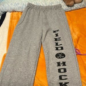 field hockey sweatpants size youth large